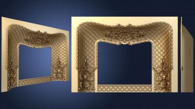 3D model Fireplace framing (STL)